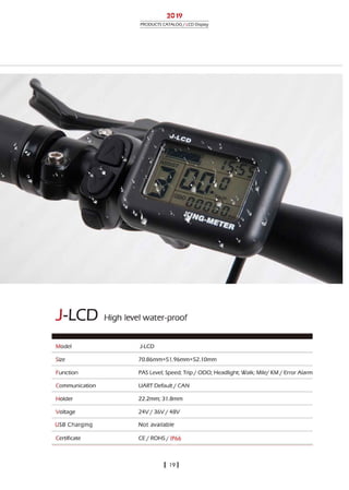 King-Meter 2019 Catalog for your eBikes.
