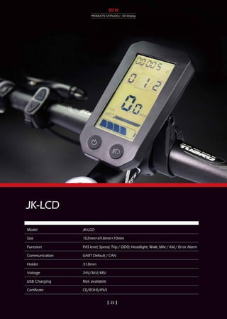 King-Meter 2019 Catalog for your eBikes.