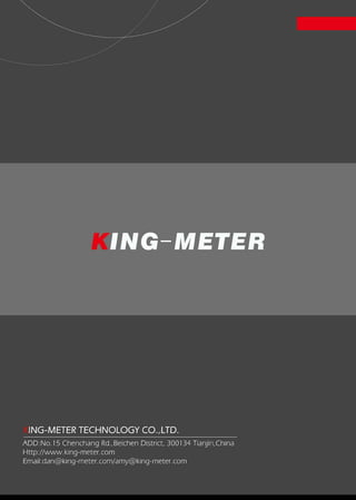King-Meter 2019 Catalog for your eBikes.