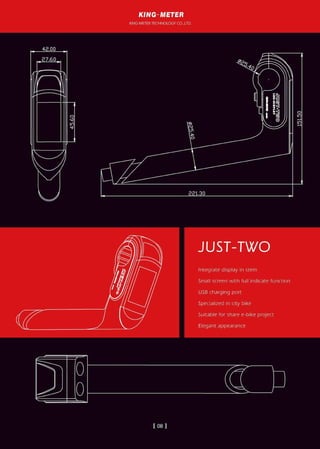 King-Meter 2019 Catalog for your eBikes.