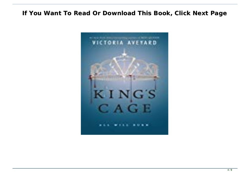 [DOWNLOAD PDF] King's Cage