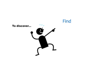 30/01/13




               Find
To discover…
 