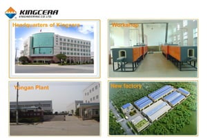 Headquarters of Kingcera
Yongan plant New factory
Workshop
Yongan Plant
 