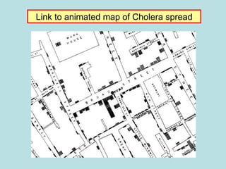 Link to animated map of Cholera spread 