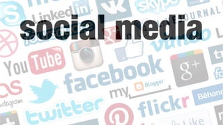 social media
 