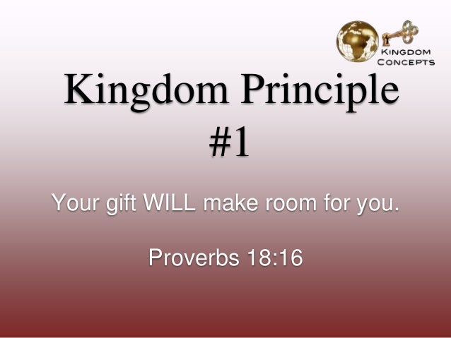 The Kingdom Concept Session 4 Pastor Tonia Godfrey