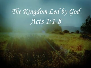 The Kingdom Led by God ,[object Object]