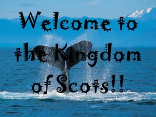 Welcome to the Kingdom of Scots!! 