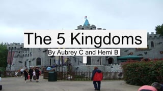 The 5 Kingdoms
By Aubrey C and Hemi B
 