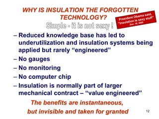 Mechanical Insulation: The Forgotten Technology | PDF