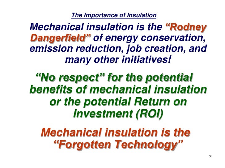 Mechanical insulation jobs