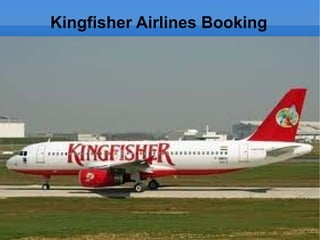 Kingfisher Airlines Booking 