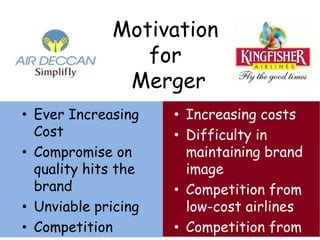 Many international and national awardsCarved a niche for itself in a short span of timeOnly airline offering premium 1rst class service on domestic routesModelled on the lines of US carrier Jet BlueTargets Sec A and socio-economic classes