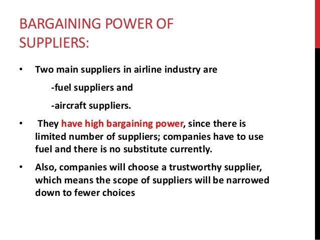suppliers bargaining power in radio industry suppliers bargaining power in radio industry