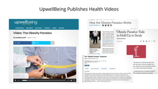 UpwellBeing Publishes Health Videos
 