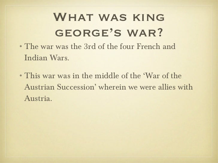 King war