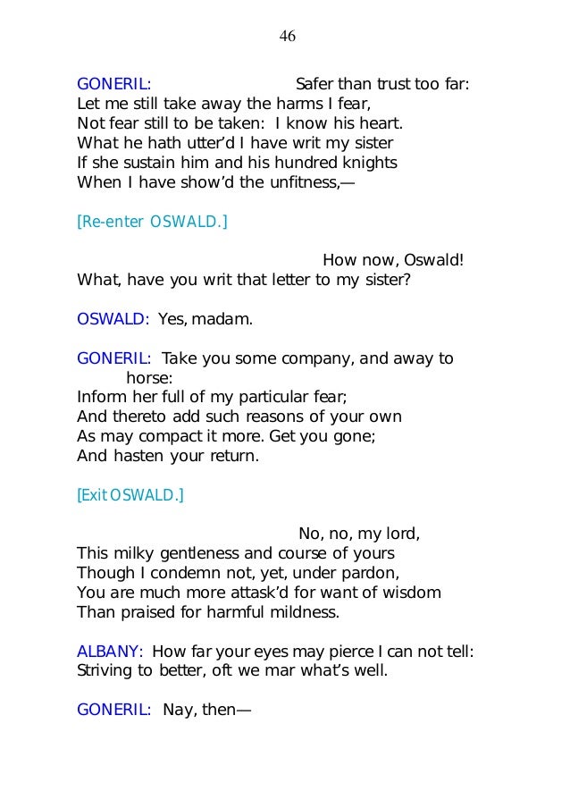 Essay on king lear
