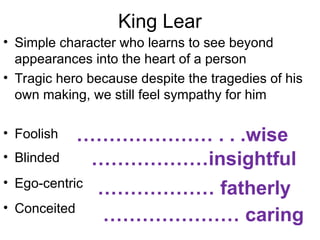 King Lear-Heus.ppt King Lear William Shakespeare play | PPT