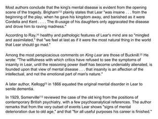 King Lear-Heus.ppt King Lear William Shakespeare play | PPT
