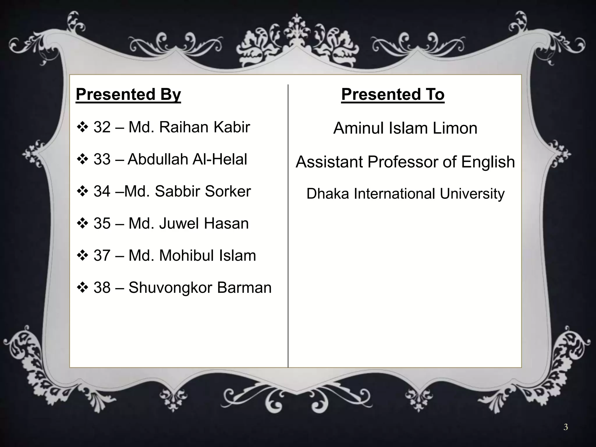 Presentation on King Lear by William Shakespeare | PPTX