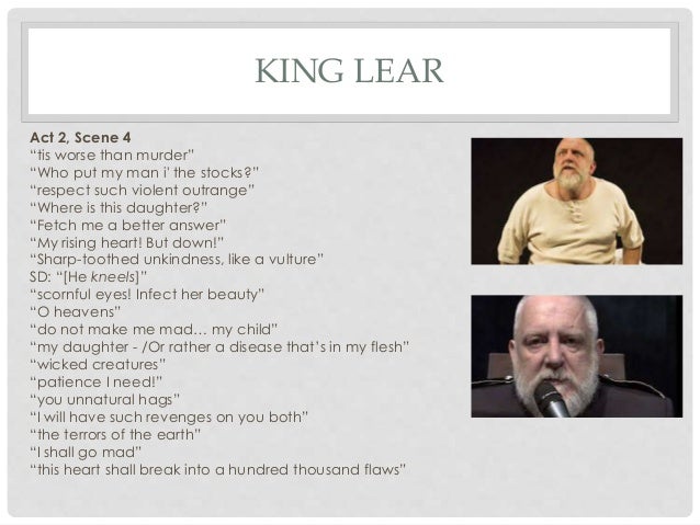 King Lear Quotes Ao2, Ao3 & Ao4- A2 Exam