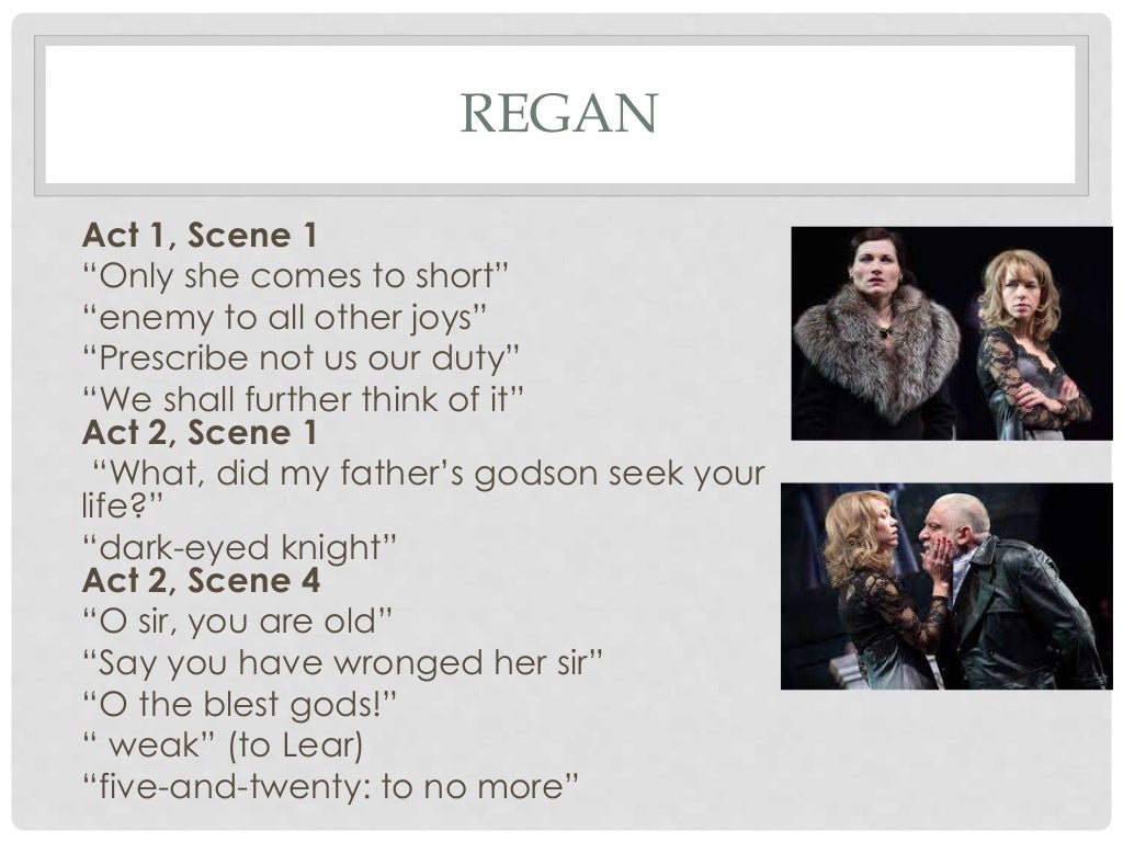 King Lear Quotes AO2, AO3 & AO4 A2 EXAM