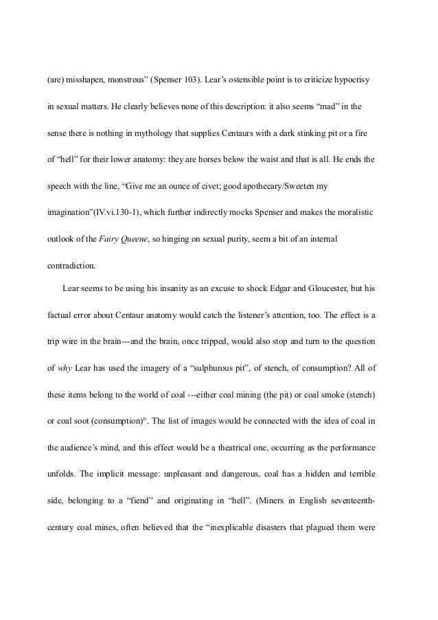Реферат: King Lear 4 Essay Research Paper King