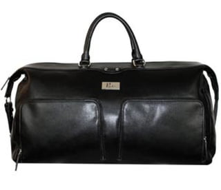 Black Leather Weekender Bags