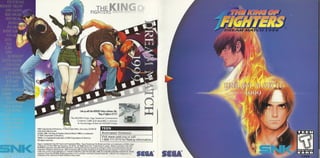 King of fighters dream match 99 manual ntsc dreamcast