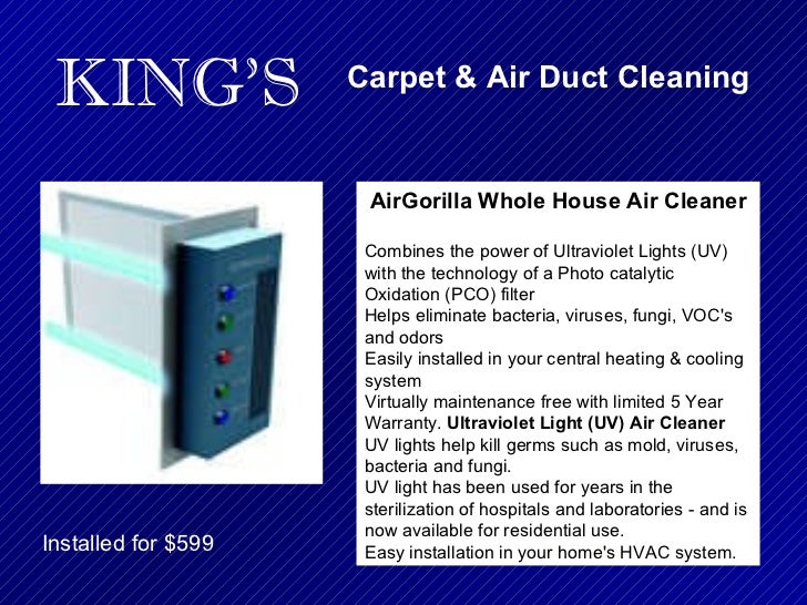 Kings air duct cleaning
