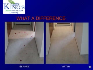 WHAT A DIFFERENCE ! BEFORE AFTER 