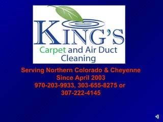 Serving Northern Colorado & Cheyenne Since April 2003 970-203-9933, 303-655-8275 or  307-222-4145 