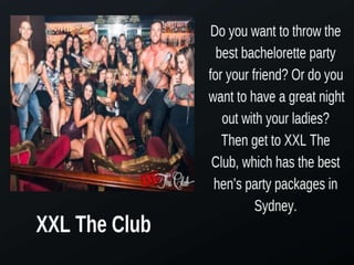 Kings cross sydney clubs - XXL The Club