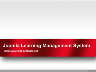 Joomla Learning Management System
http://www.king-products.net/
 