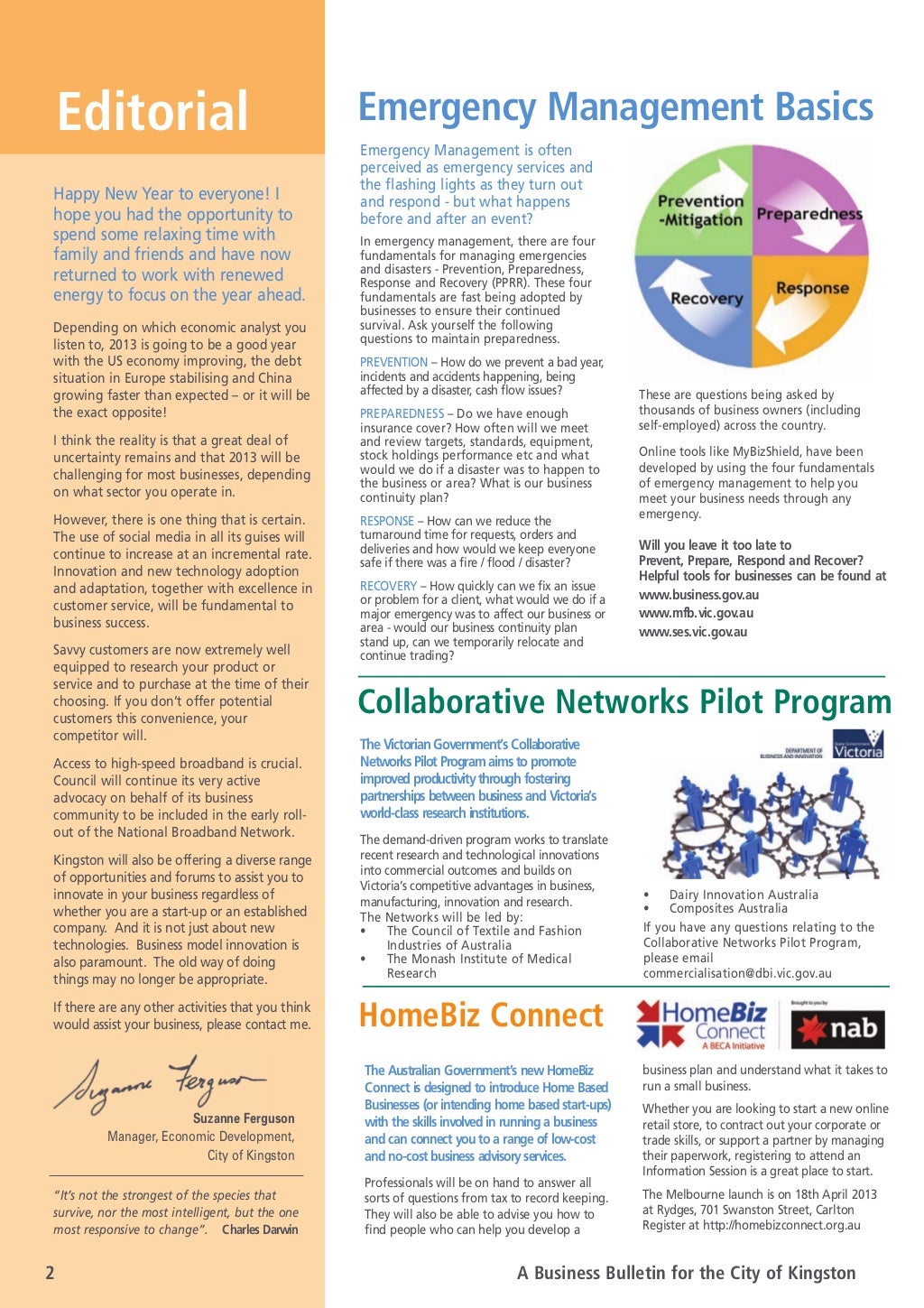 Kingston business bulletin feb 2013 web