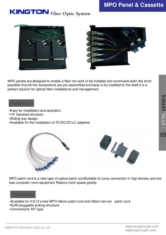 fiber passive equipment