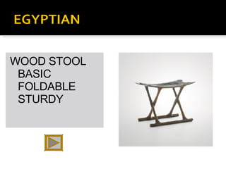 WOOD STOOL BASIC FOLDABLE  STURDY  