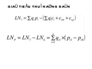 GIAÙ TIEÂU THUÏ HAØNG BAÙN 