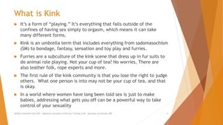 Kink Overview For Therapists And Social Workers PPT Kink Overview For Therapists And Social Workers 4 320