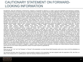 Kinross | PDF