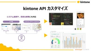 kintone API カスタマイズ
 