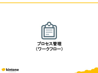 プロセス管理
（ワークフロー）
 