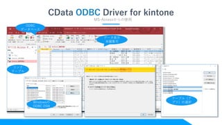 CData ODBC Driver for kintone
MS-Accessʹ
ODBC
ǩ`٩`

Ʃ`֥
ǩ`ʾ

Windows
ODBC DSN
Ʃ`֥루
ץ꣩xk
 