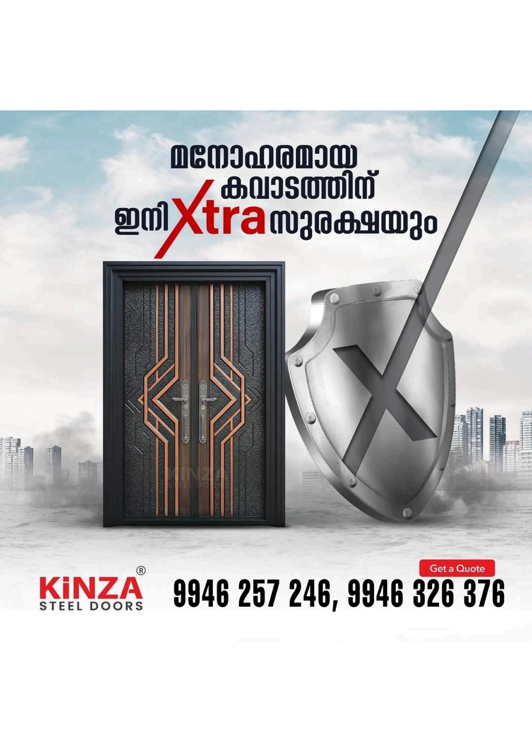 Kinza Steel Doors Available In Kozhikode, Malappuram and Kannur | PDF