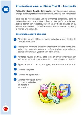 Tipos de Kiosco A - B - C