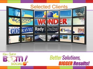 Selected Clients
 