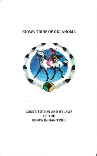 Kiowa constitutionandbylaws