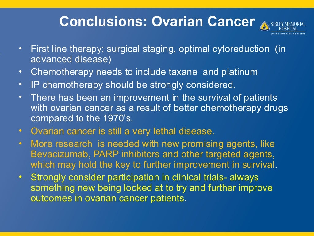 New ovarian cancer treatment