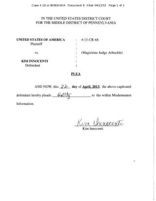 Case 4:13-cr-00068-WIA Document 8 Filed 04/22/13 Page 1 of 1

 