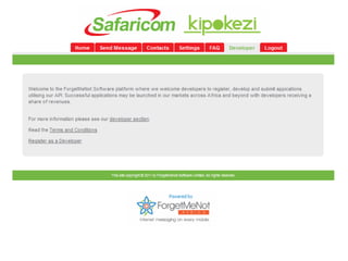 Internet messaging on every mobile
 